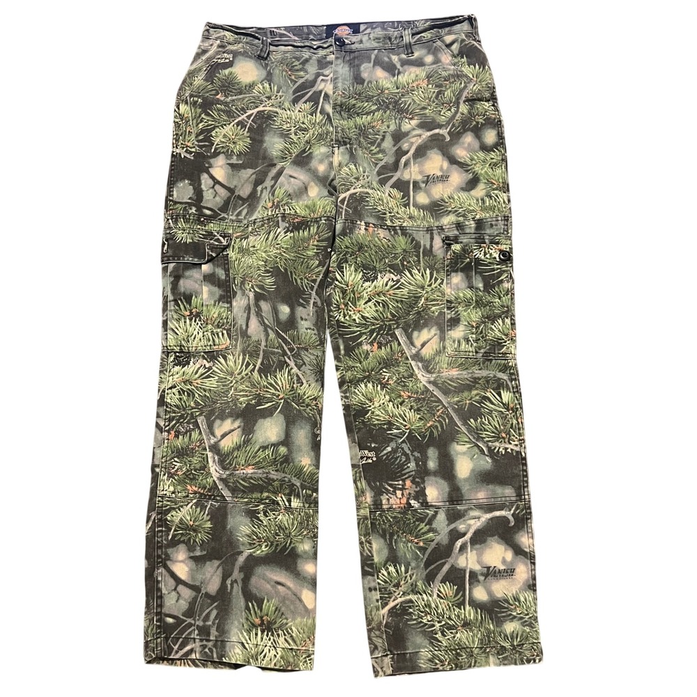 Dickies Vanish Camo West Wayne Carlton Cargo Pants Men's Size 40x32 Hunting